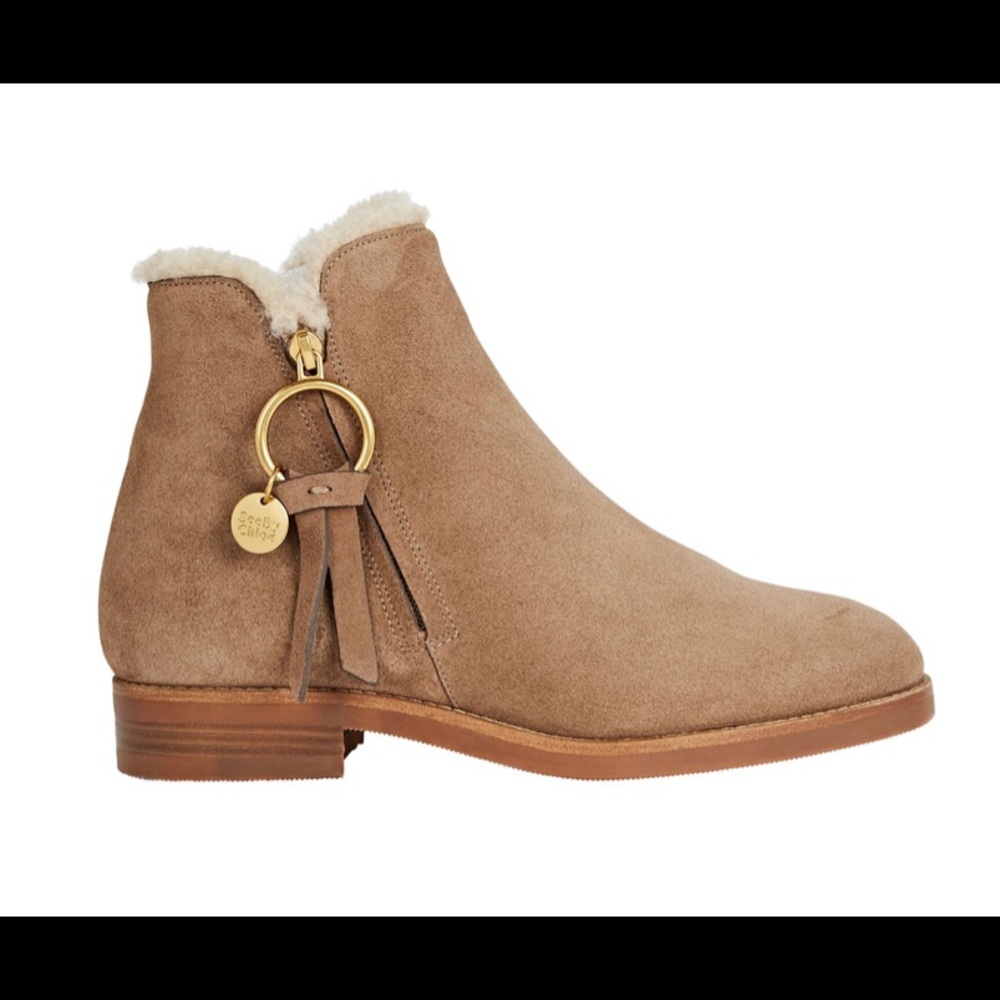 See by Chloe Louise Sherling Flat Booties